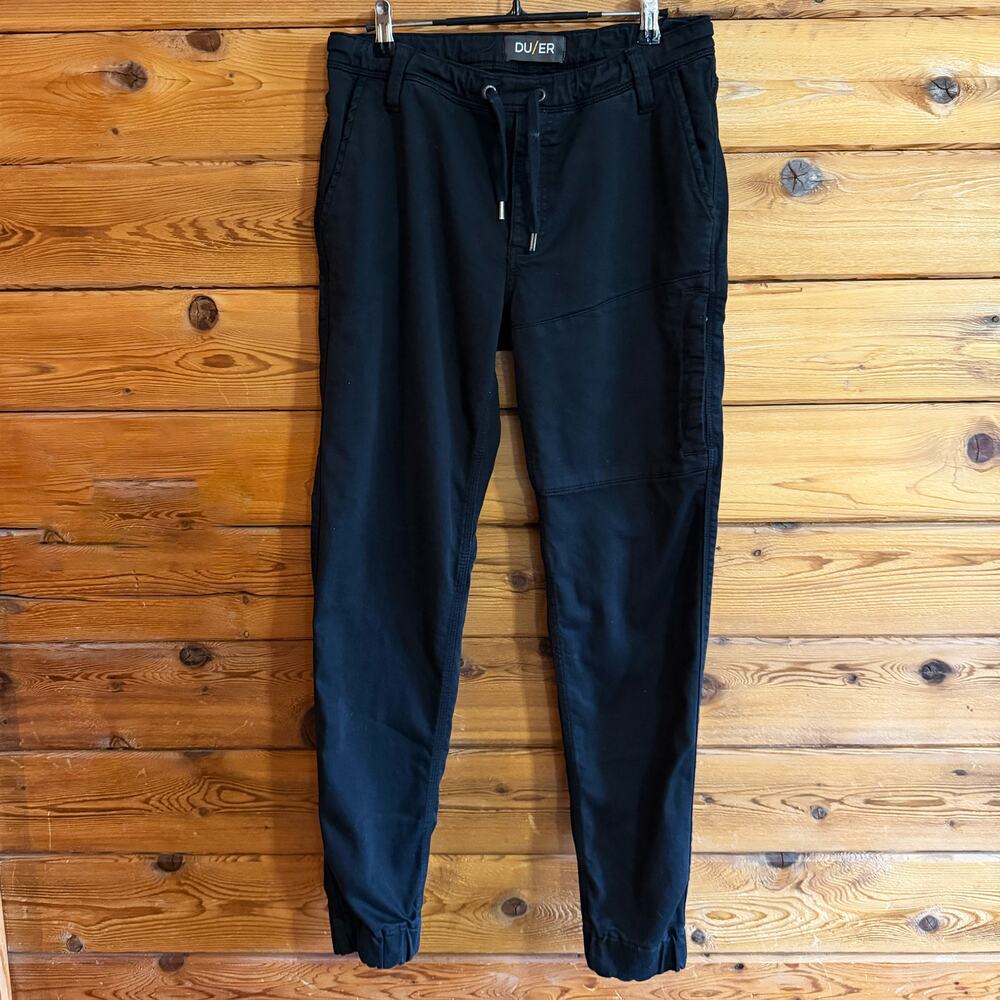 DU/ER N2X Slim Fit No Sweat Jogger Black Size 30x31